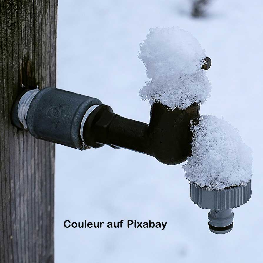 Achtung - Frostschäden!